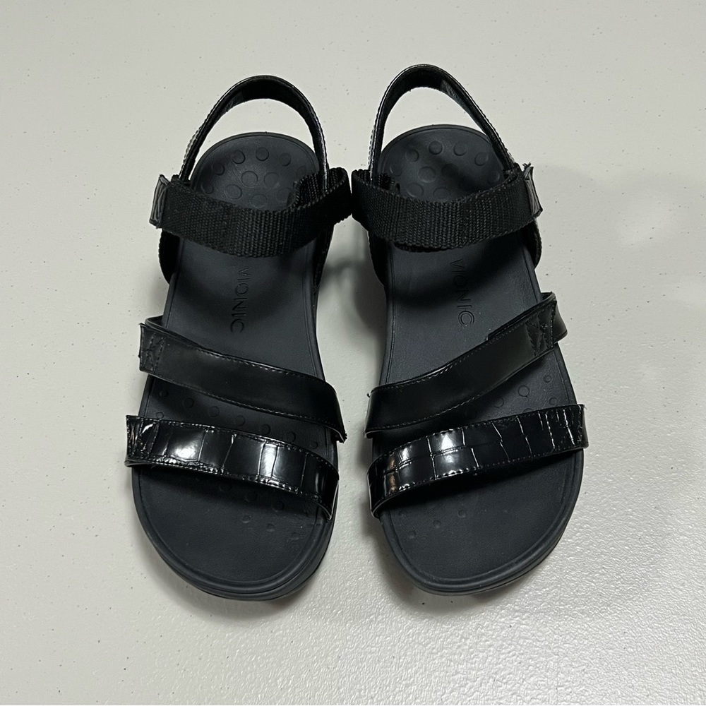 🆕 Vionic Misty Wedge Sandal - Picture 3 of 10